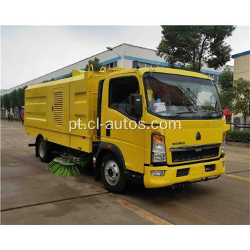 Howo 6 Wheelers 5CBM Road Sweeper